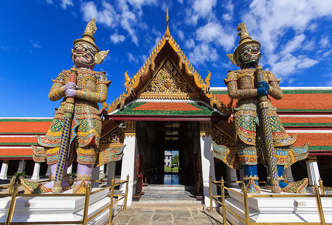 Wat Phra Kaew Grand Palace Bangkok