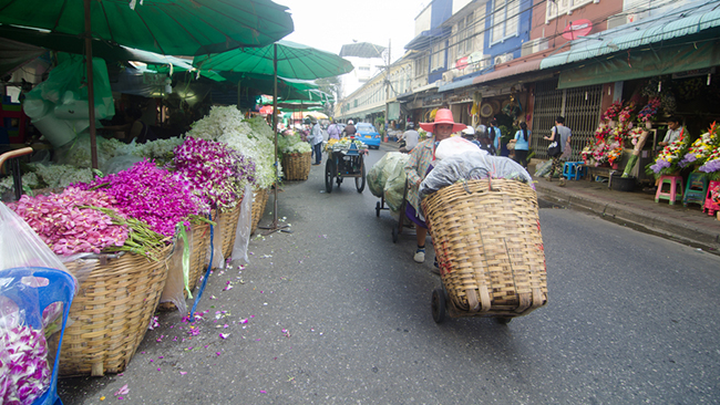flower market Bangkok