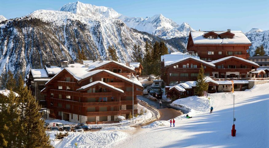 Courchevel, nos Alpes Franceses, faz parte do Les Trois Vallées, maior área interligada de esqui do mundo