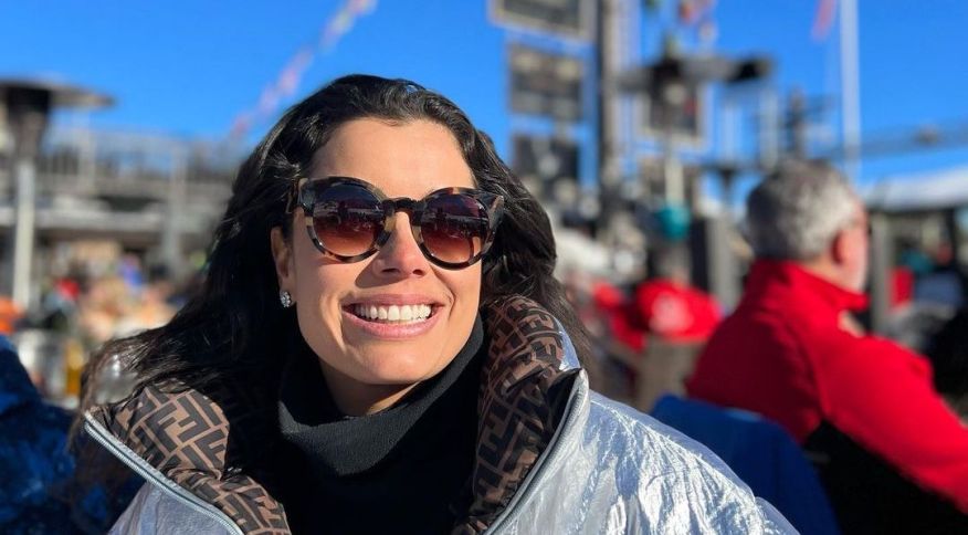Daniela Filomeno em Courchevel, região dos alpes que possui novidades deliciosas na temporada de esqui