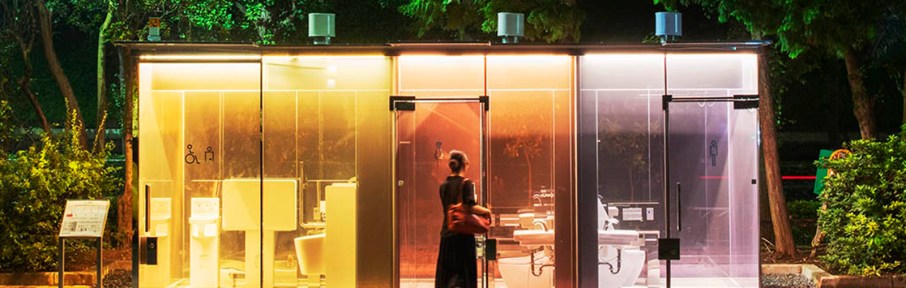 Projeto busca renovar a ideia de toaletes públicos criando projetos ousados na região de Shibuya