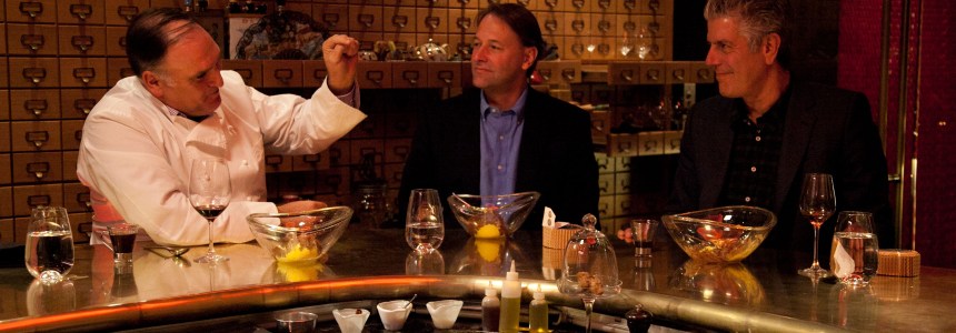 Bourdain conheceu a gastronomia luxuosa e exótica de Las Vegas