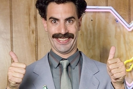 Aproveitando o lançamento do novo filme Sacha Baron Cohen, 'Borat: Fita de Cinema Seguinte', o país, que chegou a proibir o primeiro filme, abraçou o personagem