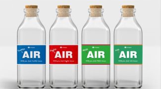 Empresa do Reino Unido lança ‘garrafa de ar inglês’ por R$ 170