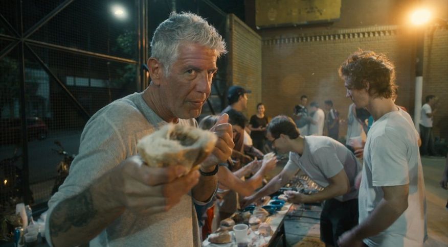 Anthony Bourdain stars in Morgan Neville's documentary, ROADRUNNER, a Focus Features release. Courtesy of CNN / Focus Features