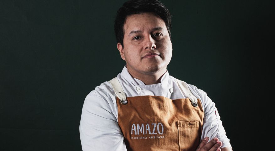 Enrique Paredes, chef por trás do Ama.zo Cozinha Peruana