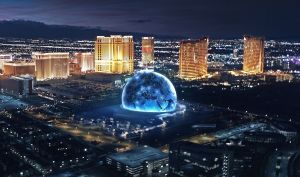 Projeto de US$ 1,8 bilhão, maior esfera do mundo será inaugurada em Las Vegas