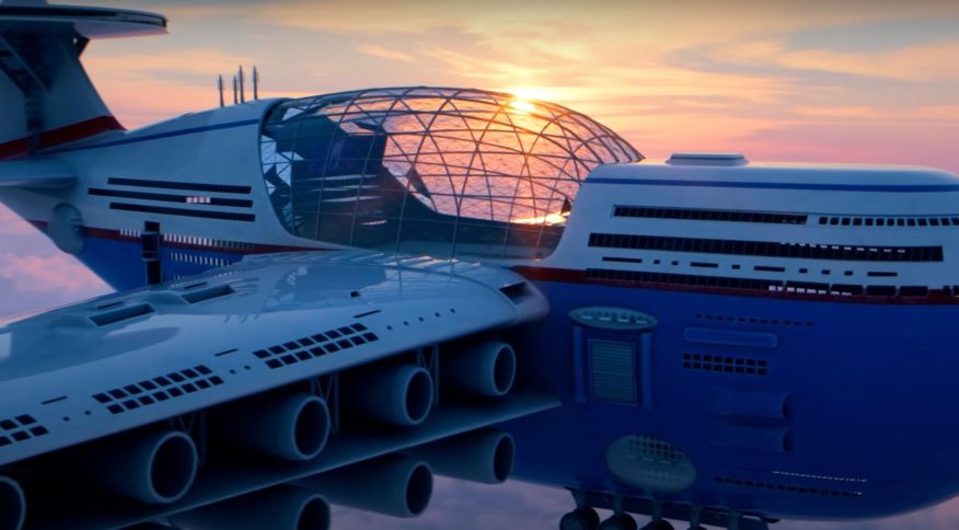 Sky Cruise receberia 5 mil passageiros - tecnologia para o feito ainda não existe